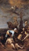 Christopher Paudiss Martyrdom of St Thiemo Germany oil painting artist